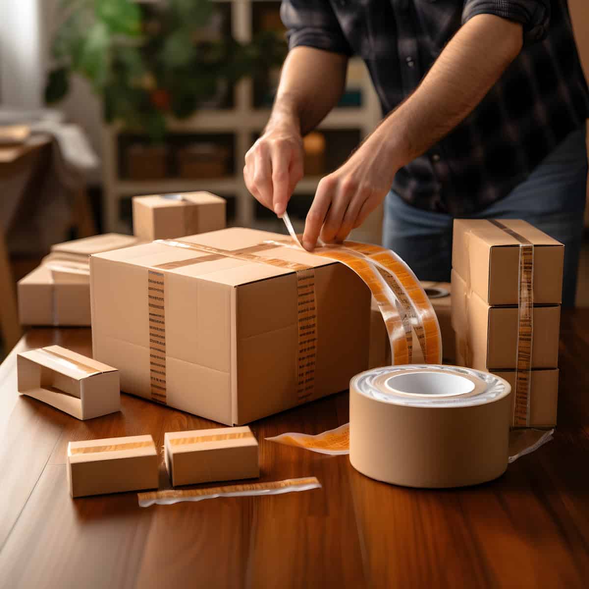 Packing + Delivery